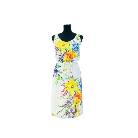 Old Navy Sleeveless Floral Dress - Women's Medium - Picture 1 of 5